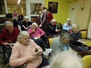 Vánoční vystoupení v Domově důchodců Luštěnice